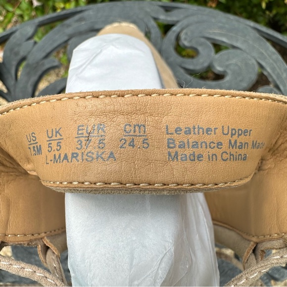 Franco Sarto Mariska Espadrille Wedge Sandal. Taupe Suede. Size 7.5. - Picture 10 of 11